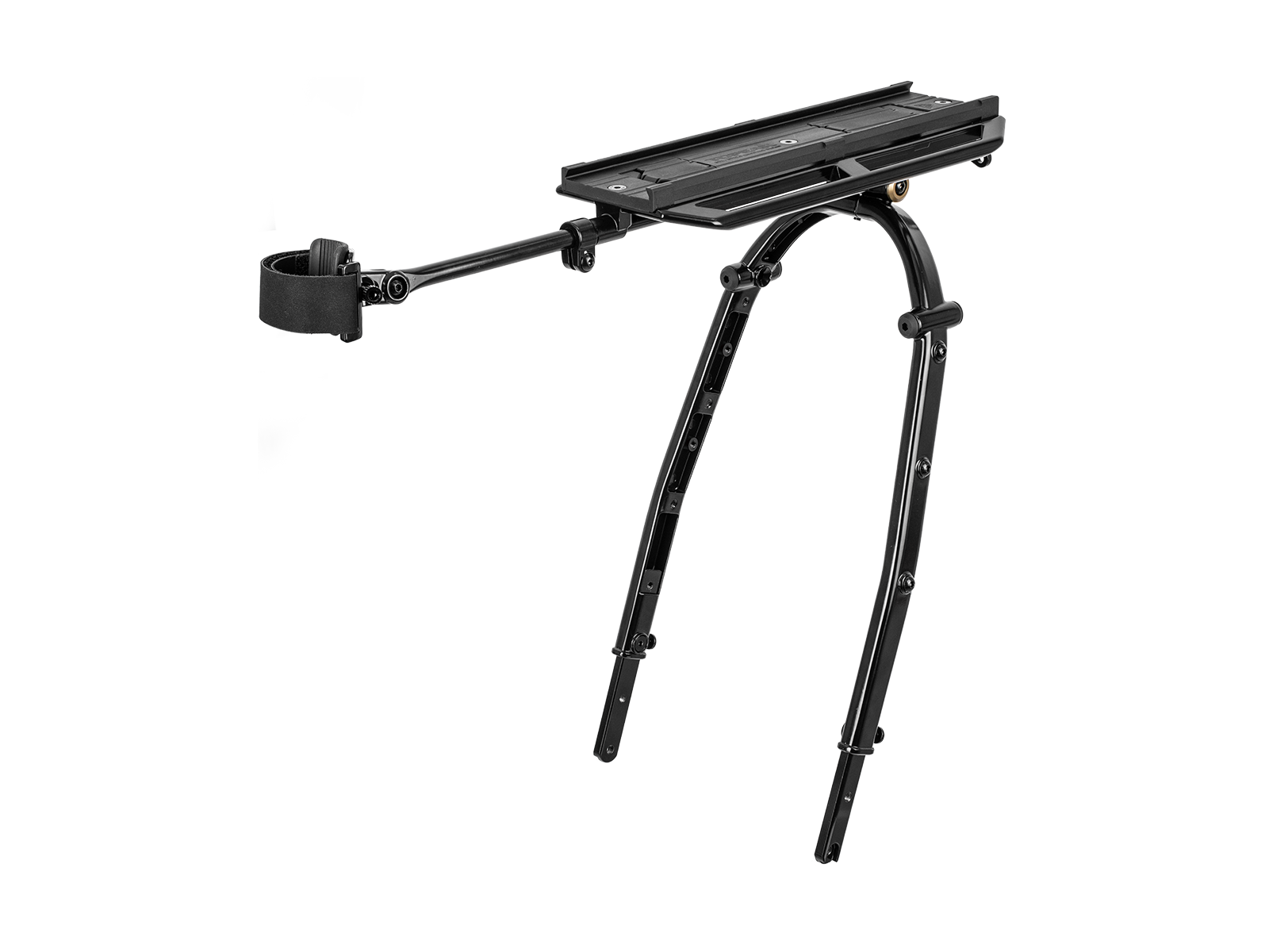 Topeak Zi:Rak minimalistischer Gepäckträger für Fahrräder, Anischt von schräg vorne