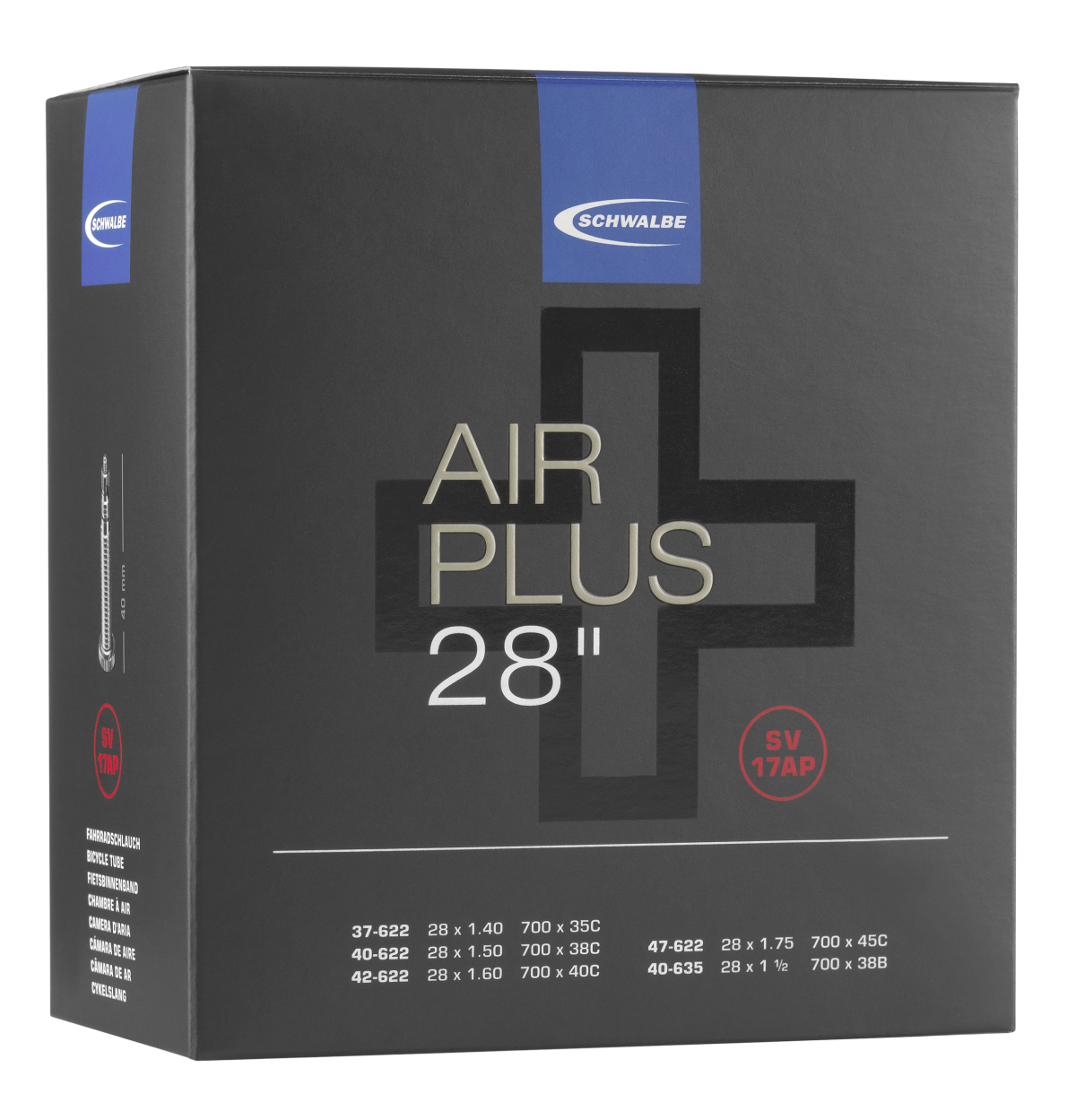 Schwalbe Air Plus Schlauch 28" No. 17AP ( SV17AP, AV17AP)