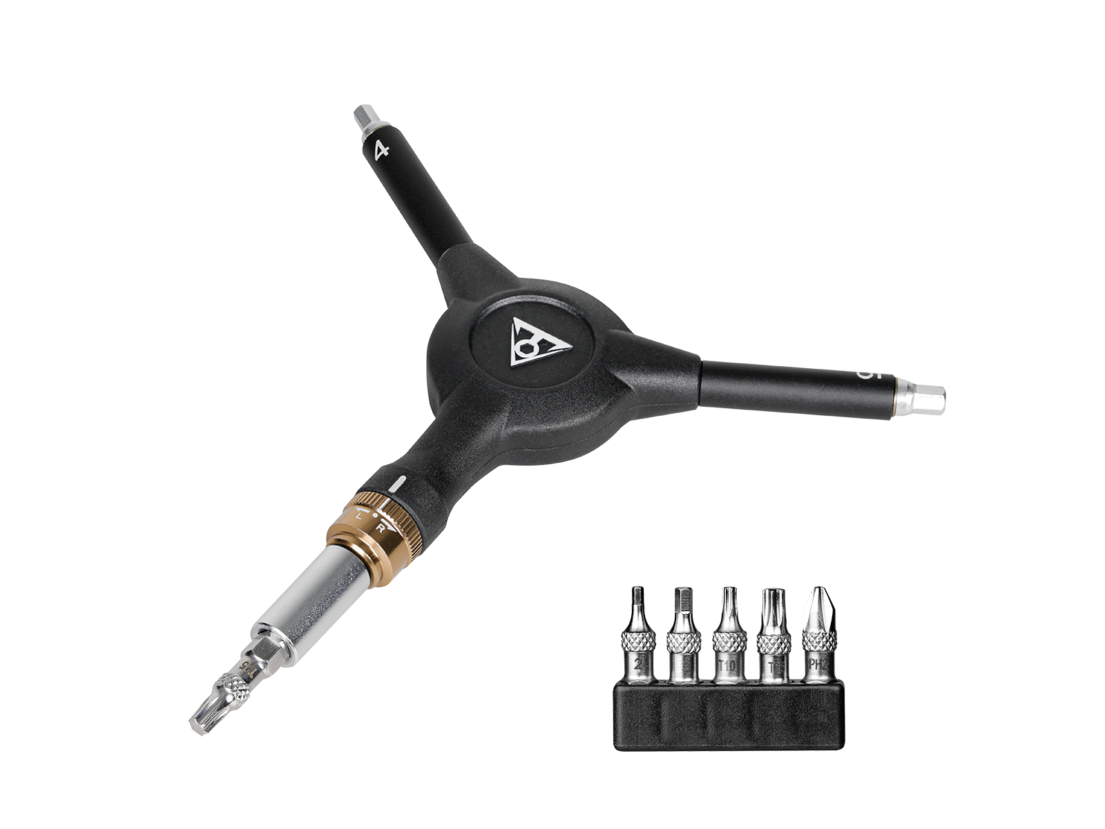 Clé en Y Topeak Y-Speed Ratchet avec Allen et cliquet