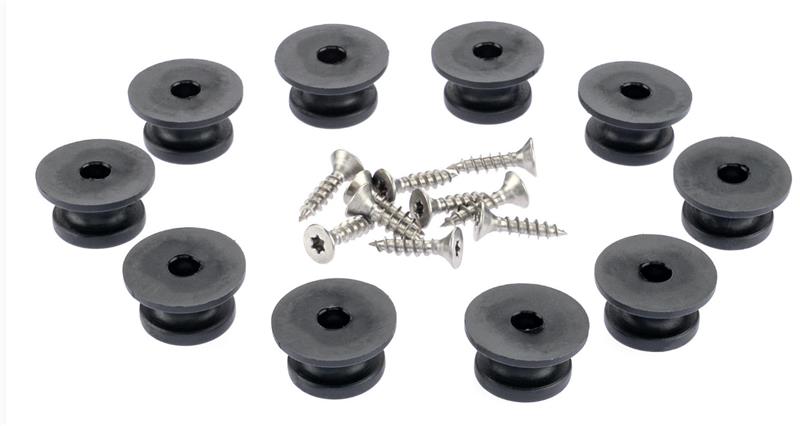 Halterungen, Knöpfe für Chike Verdeckplane im Satz
