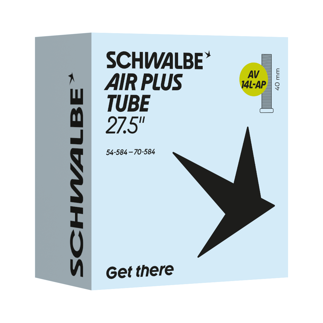 Verpackung des Schwalbe Air Plus AV L14 Schlauches