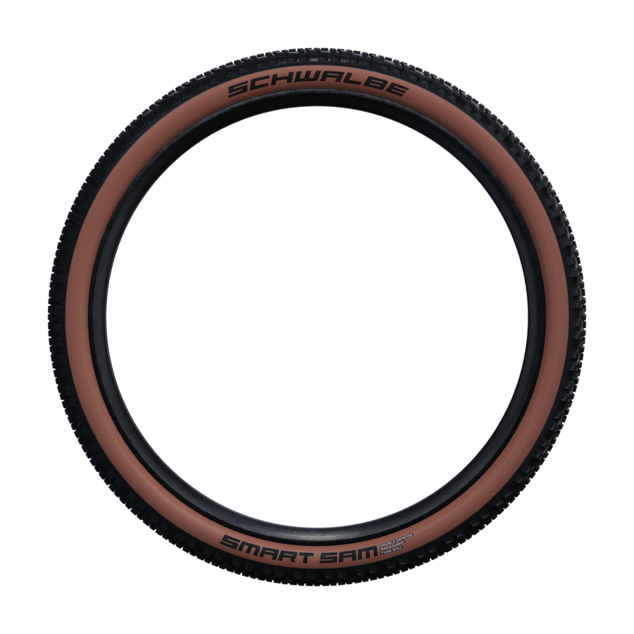 Gesamtansicht des Schwalbe Smart Sam Mountainbike Reifens in Bronze