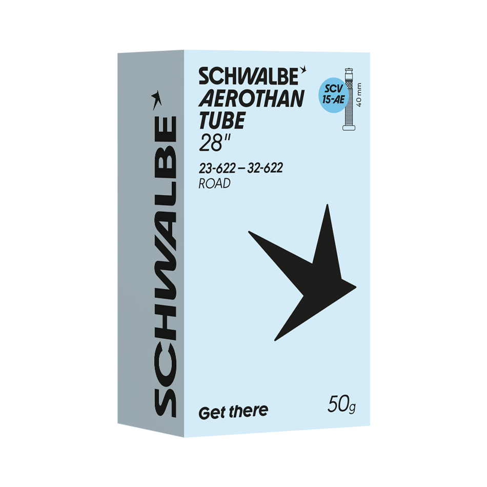 Verpackung des Schwalbe Aerothan SCV15AE Schlauches