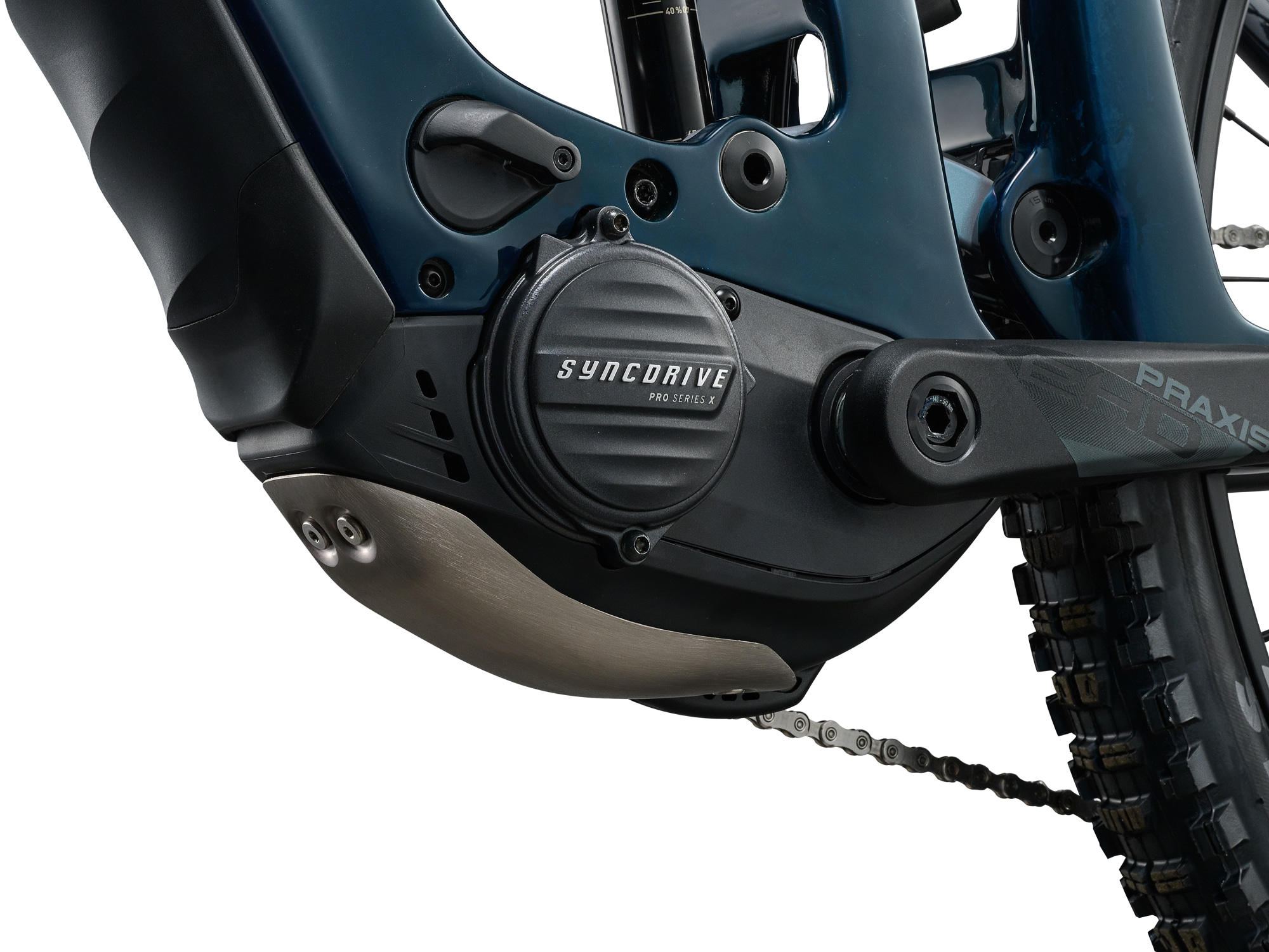 Giant Reign Advanced E+ 2 E-MTB in Prismatic Haze mit SyncDrive Pro Motor und Motorschutz