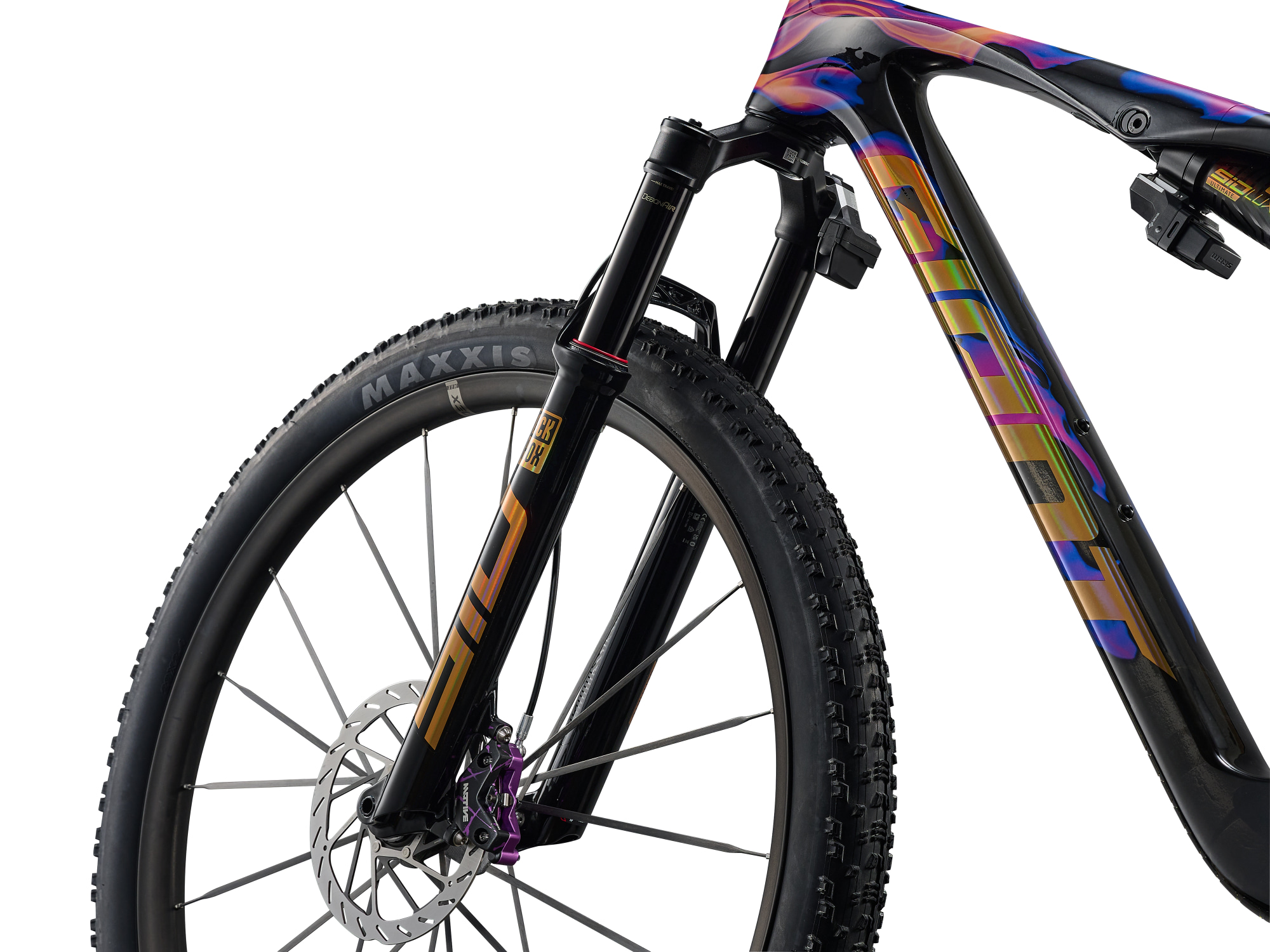 Giant Anthem Advanced SL SE Mountainbike mit RockShox Federgabel und Vorderradbremse.