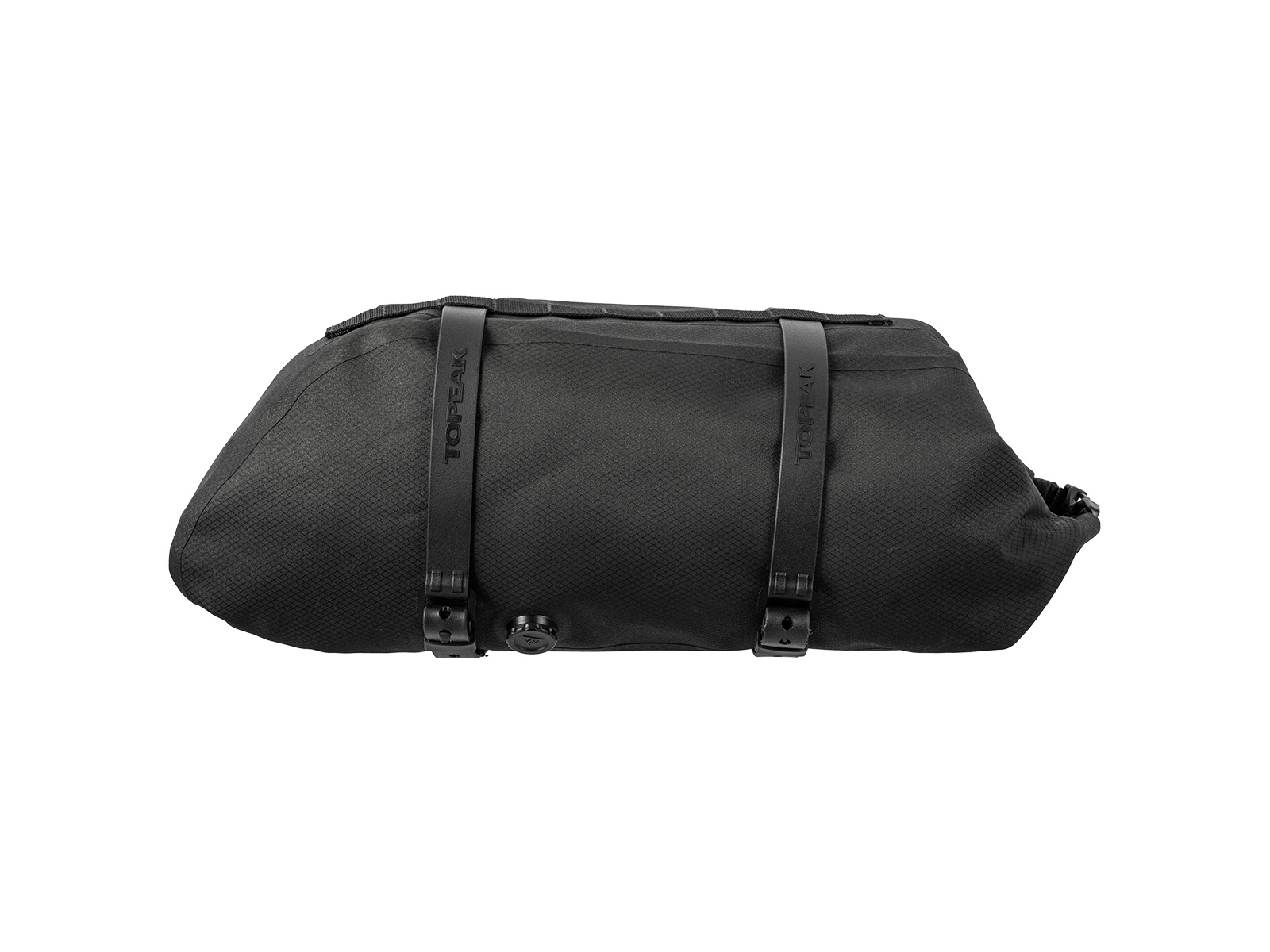 Topeak U-Shell Drybag mit 10 Liter in schwarz Gepäckträgertasche,Seitenansicht