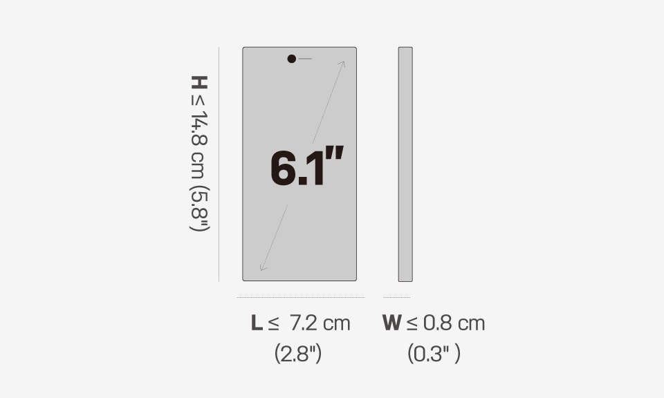 Topeak Phone Drybag S Masse