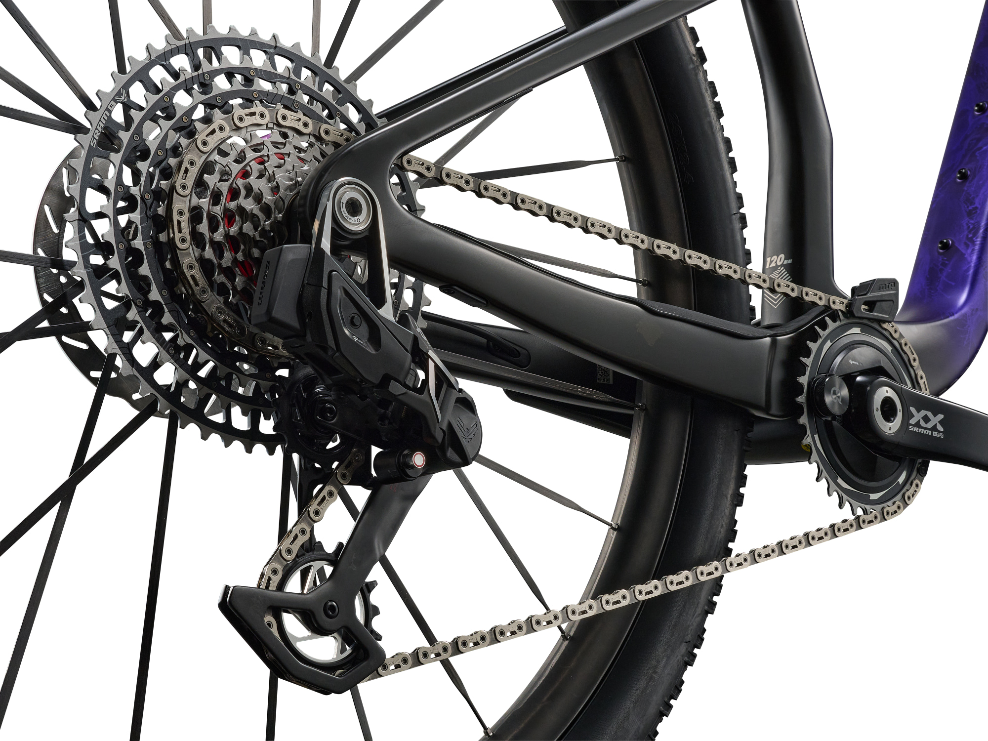 Liv Pique Advanced SL SE Antrieb mit SRAM XX Eagle Schaltwerk und grosser Kassette