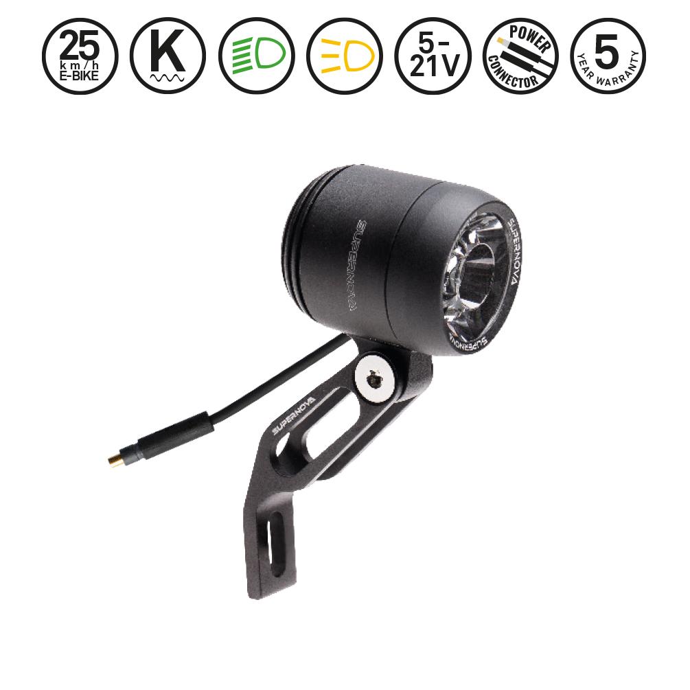 Supernova E3 Tail Light 2 - Feu arrière 12V pour porte-bagages Supernova E3 Tail Light 2 - Feu arrière 12V pour porte-bagages