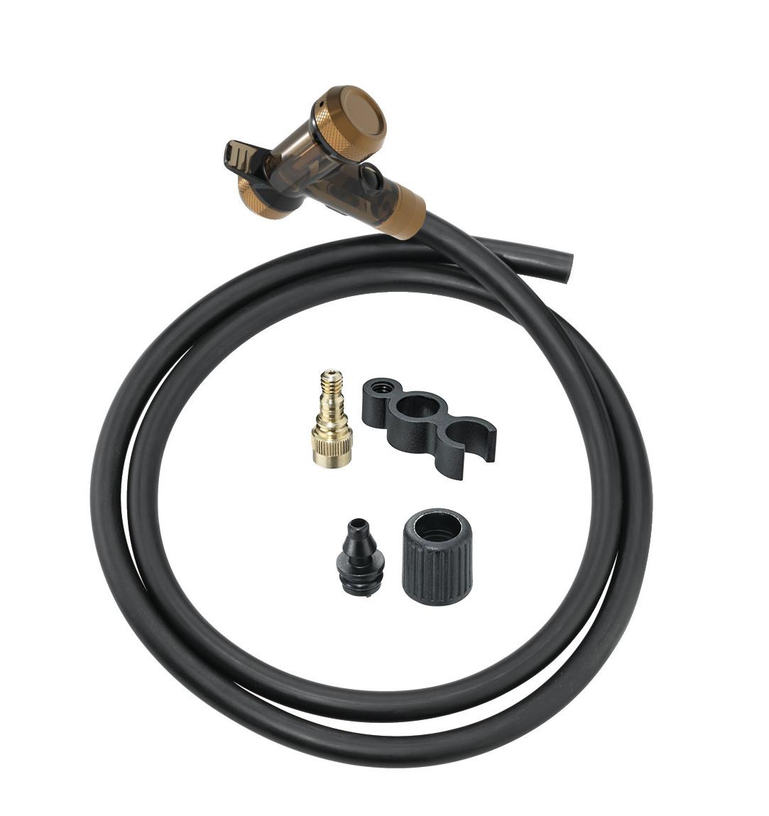 Kit embout de pompe Topeak Tubi-Head avec raccord flexible