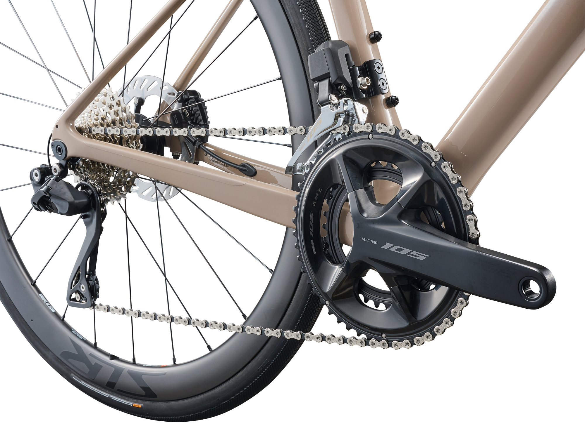 Vélo route endurance Liv Avail Advanced 0, détail transmission