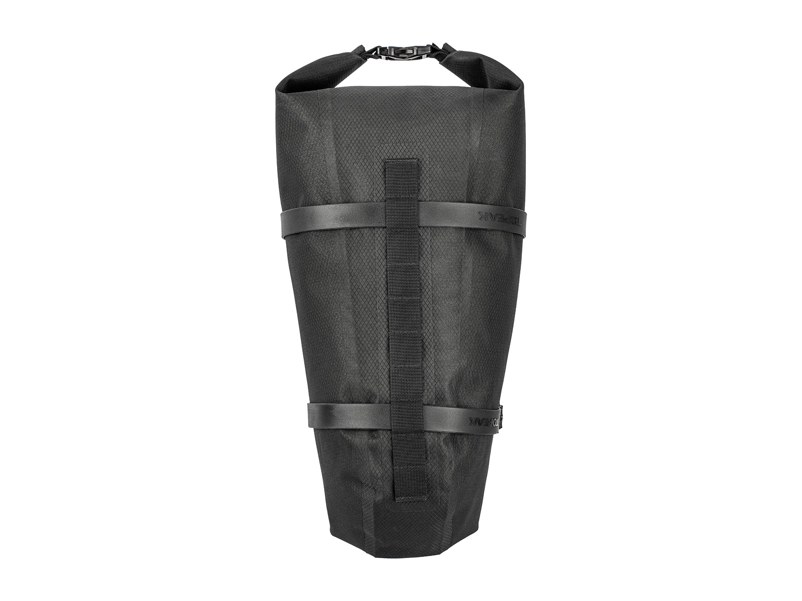 Topeak U-Shell Drybag mit 10 Liter in schwarz Gepäckträgertasche, Ansicht von oben