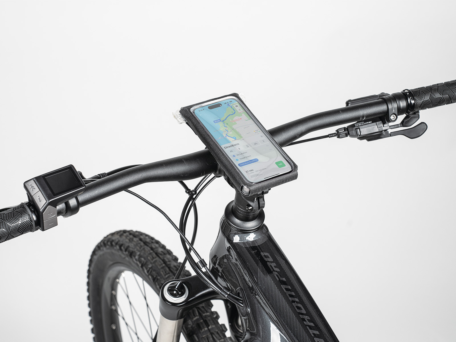 Topeak Phone Drybag S am Fahrrad