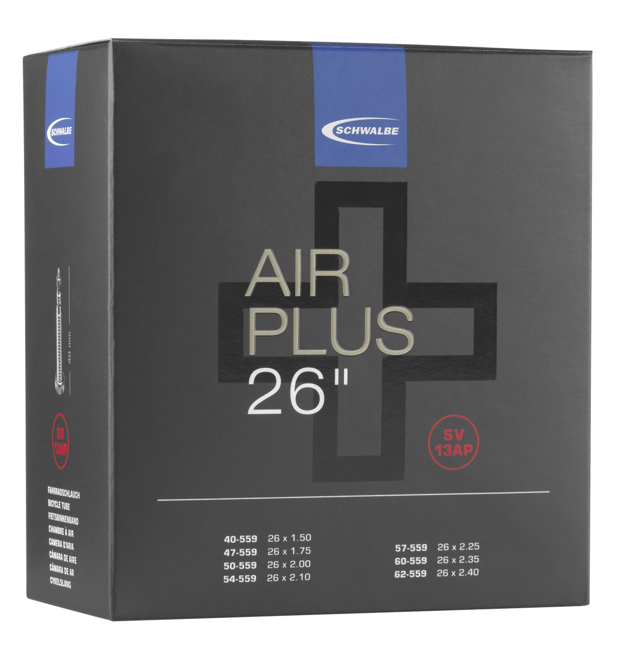 Schwalbe Air Plus Schlauch 26" No.13AP (SV13AP, AV13AP)