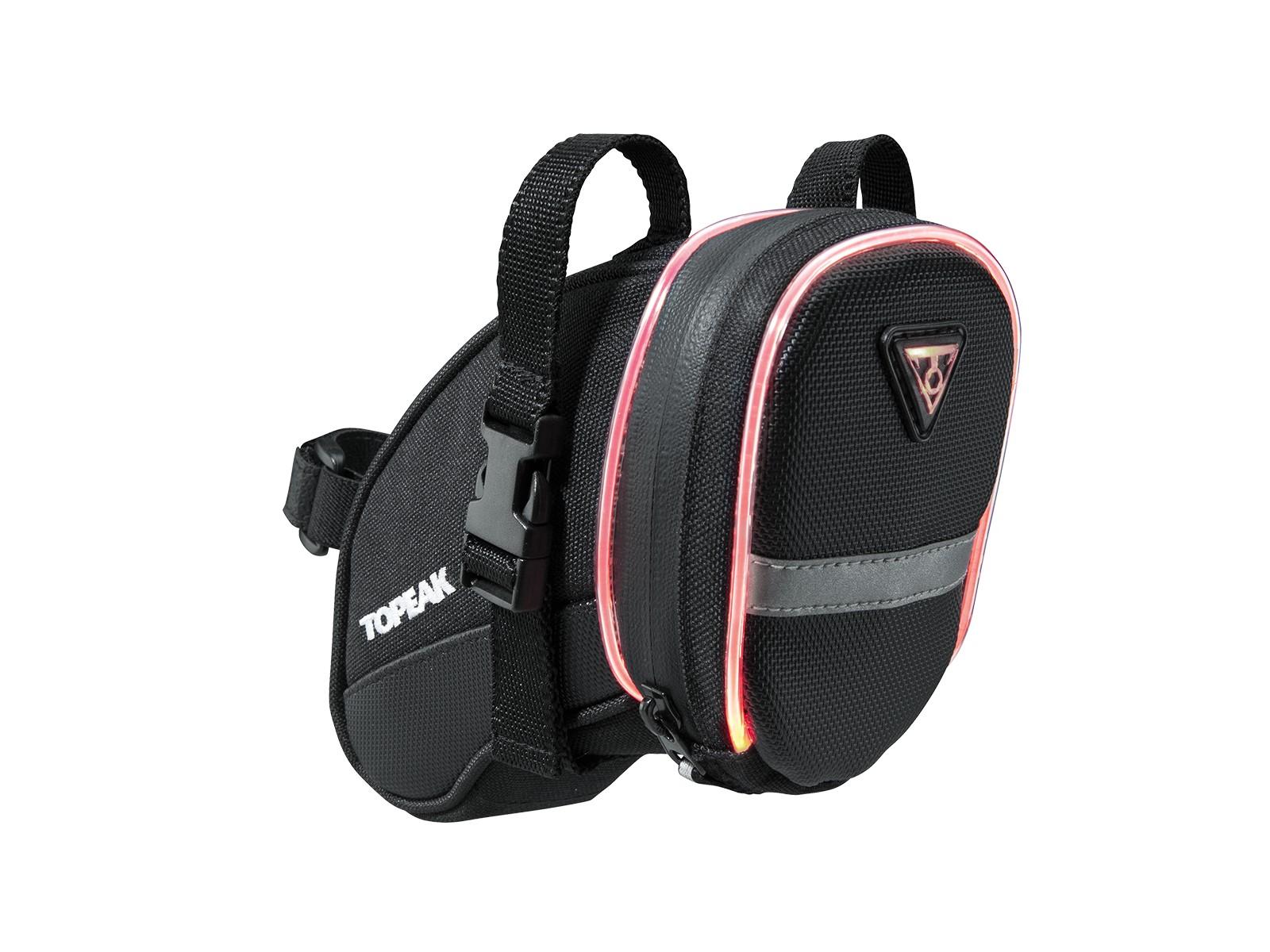 Topeak Aero Wedge iGlow Satteltasche mit LEDs Topeak Aero Wedge iGlow Satteltasche mit LEDs