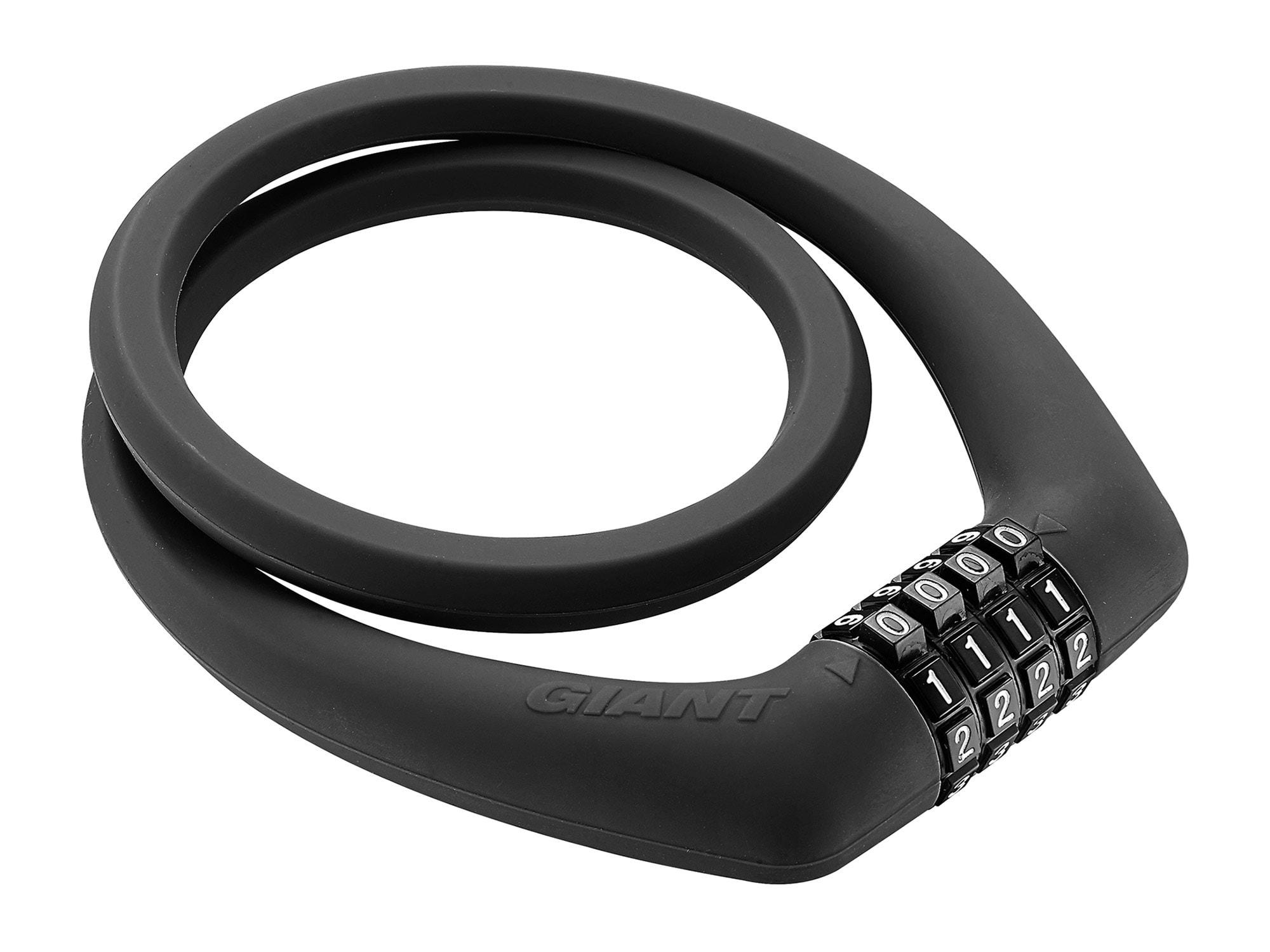 Giant SureLock Gumi Veloschloss in schwarz