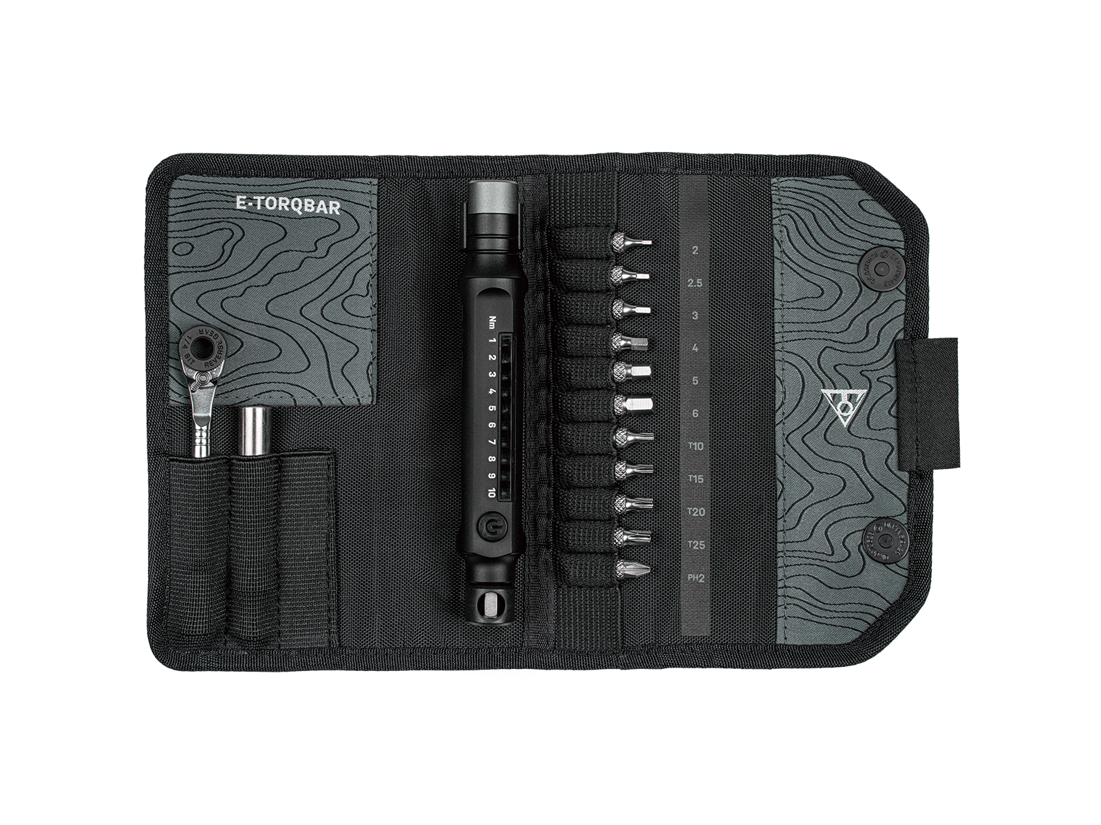 Clé dynamométrique numérique Topeak E-Torqbar 1-10Nm