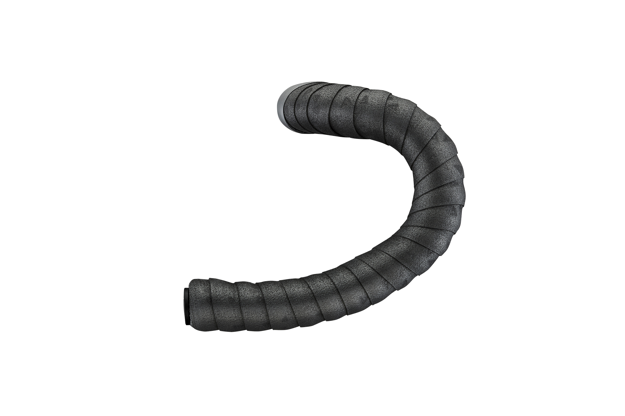 Giant Stratus Comp 2.5 Lenkerband in Schwarz, Detailansicht der Wicklung mit matter Oberfläche.