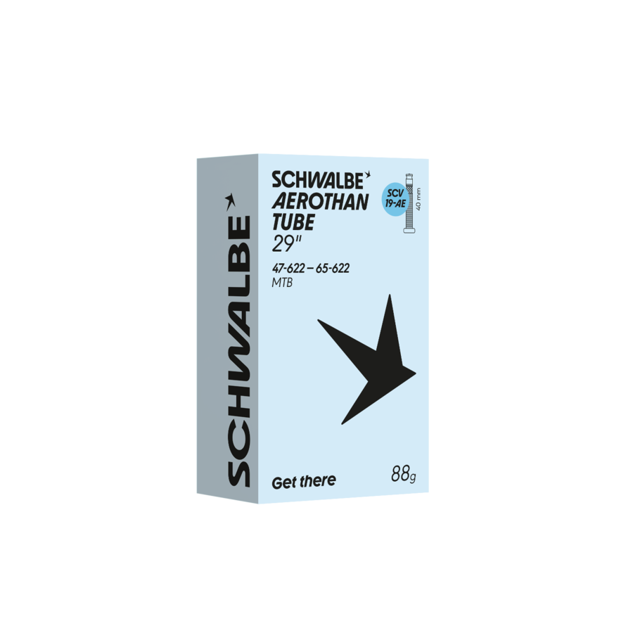 Verpackung eines Schwalbe Aerothan SCV19 AE Schlauchs
