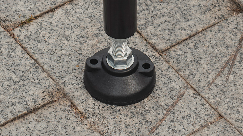 Verstellbarer Fuss des Topeak Rally Stand Veloständer