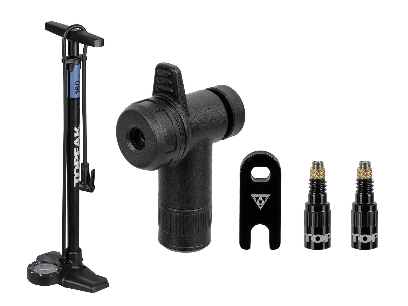 Topeak JoeBlow Roadie & TurboFlow Valve Combo - Bundle