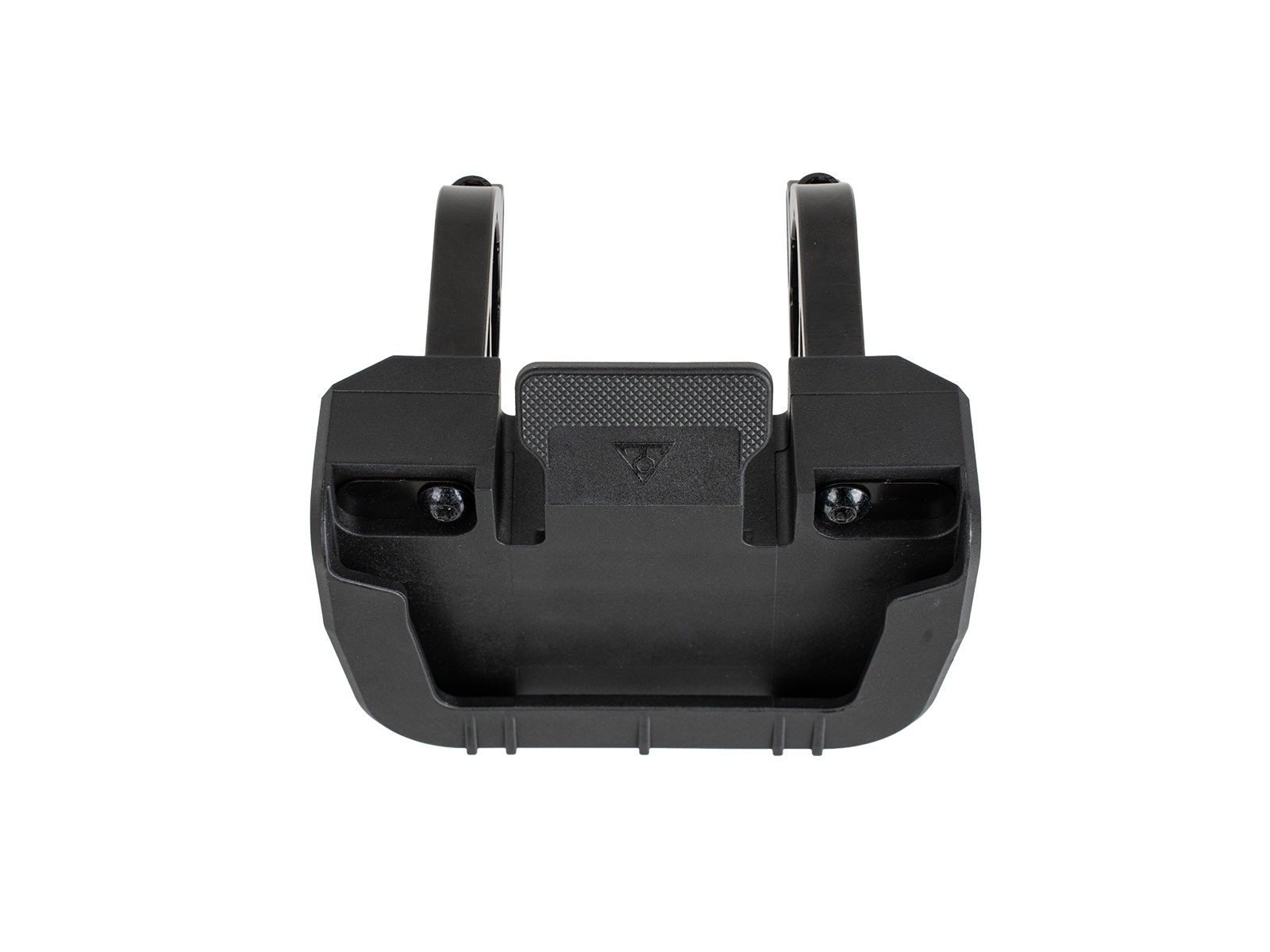 Topeak Fixer 9 Lenkerhalterung in schwarzer Frontansicht.