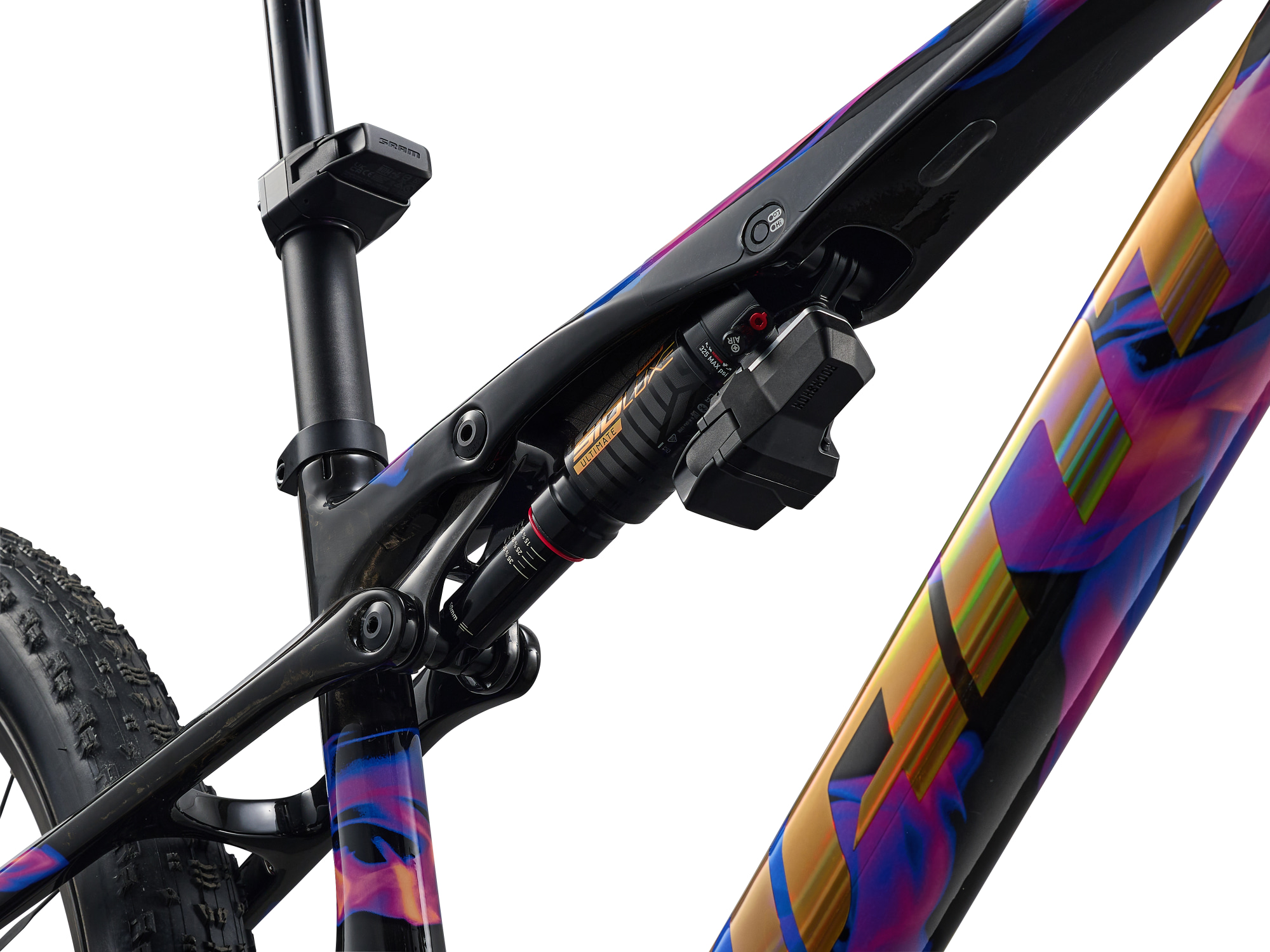Giant Anthem Advanced SL SE Mountainbike mit Hinterbaudämpfer in Detailansicht